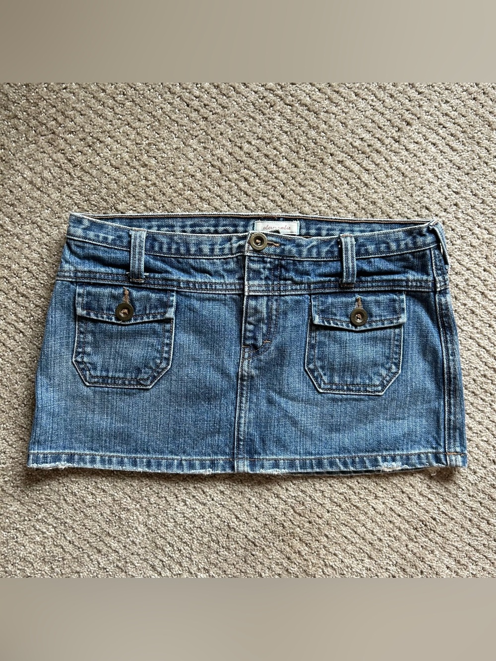 Abercrombie & Fitch Denim Skirt Vintage Y2K